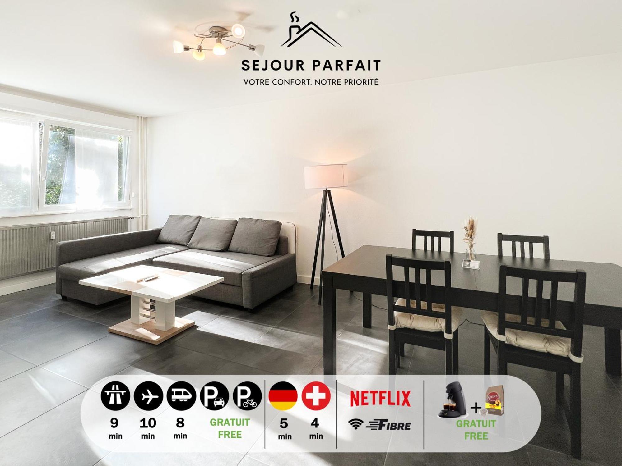 Appart'Hotel Le Marechal - 3 Frontieres & Netflix أونانغ المظهر الخارجي الصورة
